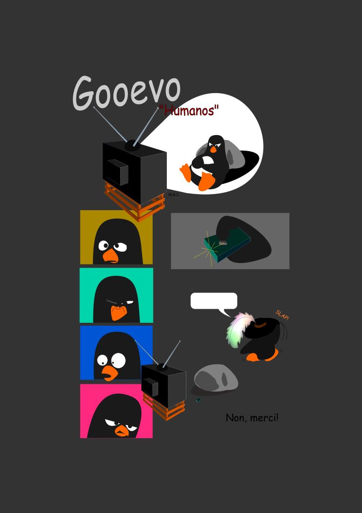 Gooevo - Tira cómica - Humanos