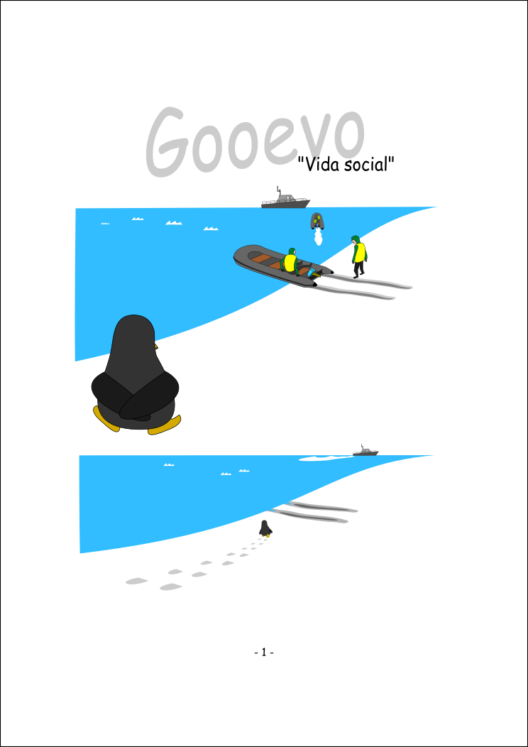 Gooevo Comic - Vida social pag 1